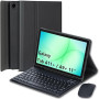 Coque Clavier pour Samsung Galaxy Tab A11 + Plus 2025 / Galaxy Tab A9+ Plus 2023 11 Pouces, AZERTY Français Souris incluse Étui