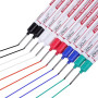10 Pcs Marqueur Trou Profond, Marqueur Charpentier, Deep Hole Markers, 20mm Long Nib Marker Crayon Chantier Marqueurs Chantier,