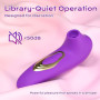Seababy Vibromasseurs Feminin 10 Modes Sucer Sextoyse Femme Clitoridienne | Stimulation Clitoridienne étanche, Silicone de sécur