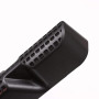 DIYUCAR Joint de sortie d'air noir sous le siège pour X3 F25 X4 F26 2011-2017 Conduite à gauche Accessoires pour conduite à gauc