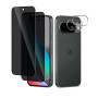 Verre Trempé Anti-Espion pour Google Pixel 10 avec Protection Caméra | Afikyutu 2 Pièces Film de Protection Anti-Espionnage et 2