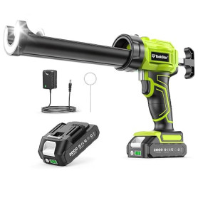 Taskstar Pistolet Silicone Electrique Compatible avec Makita-18V Batteries | Pistolet Mastic Electrique avec 1x 2000mAh Batterie