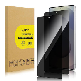 Lokyoo 2 Pièces Verre Trempé Anti-Espion pour Samsung Galaxy S25 Ultra | Ecran Anti Espion Film en Verre Trempé, Dureté Ultra-Ré