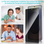 Lokyoo 2 Pièces Verre Trempé Anti-Espion pour Samsung Galaxy S25 Ultra | Ecran Anti Espion Film en Verre Trempé, Dureté Ultra-Ré