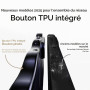 UEEBAI Coque Magnétique pour Samsung Galaxy S25 Ultra 5G avec Recharge sans Fil, Wave Frame Étui en Silicone Liquide, Housse de 