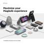elago Coque Magnétique en Silicone pour iPhone 17 Étui | Compatible avec Tous Les Accessoires MagSafe, Silicone Liquide Premium,