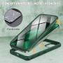 CENHUFO Anti Espion Coque iPhone 13 Pro Max, avec Protection écran Verre Trempé Anti Espion et Protecteur Caméra [HD 9H Dureté]