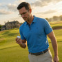 Calvin Klein Polo de Golf léger à Pointe Campus 2026 pour Homme