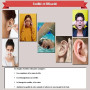Bougies d’Oreilles, Bougies Auriculaires en Cire d’Abeille 100% Naturelle et Biologique, Cônes de Bougie pour le Nettoyage d’Ore