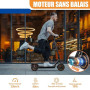 Trottinette Électrique Adulte, 25 km/h, autonomie 30 km, pour 14 Ans et Plus