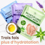 Masque Pieds Hydratant l’Aloe, à la Lavande et à la Noix de Coco | Karité Jojoba, Rituel Spa à la Maison, Restaure Douceur et So
