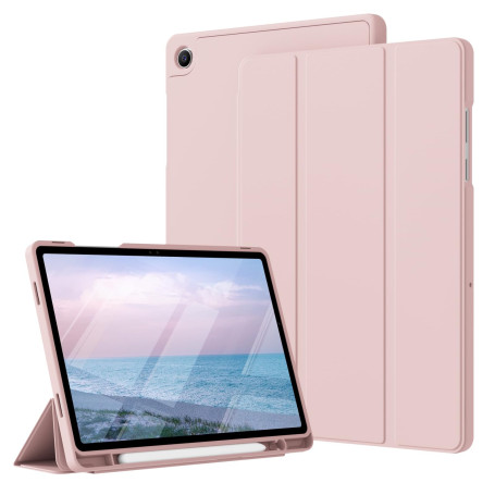 KTGGHG Coque Légère pour Samsung Galaxy Tab A9 Plus (A9+)-11 Pouces 2023 | Support Tri-Fold, Veille/Réveil Auto, Protection Comp