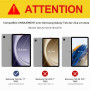 KTGGHG Coque Légère pour Samsung Galaxy Tab A9 Plus (A9+)-11 Pouces 2023 | Support Tri-Fold, Veille/Réveil Auto, Protection Comp