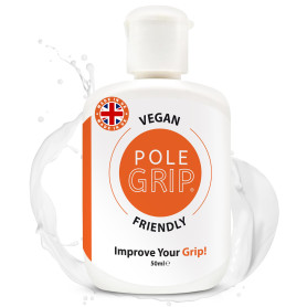PoleGrip Aide à la Préhension – Alternative Magnésie Pole Fitness & Aérien | Craie liquide 50 ml anti-transpiration – formule vé