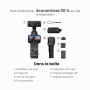 Insta360 Luna Ultra Pack Endurance - Caméra Vlog 8K Deux Objectifs Leica | Caméra de poche, zoom 15×, capteur 1", écran tactile 