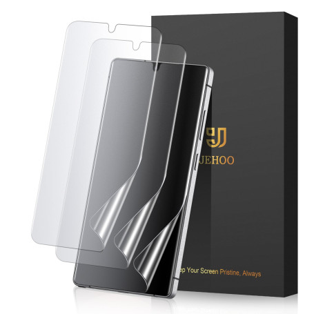 JEHOO 3 Pièces pour Samsung Galaxy S25 Ultra Mat Film Protection | Compatible ID d'Empreinte Digitale, Sans Bulles, Matte, Anti-