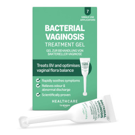 Healthcare by Amazon Gel de traitement de la vaginose bactérienne, 5ml, 7 Unités, (anciennement AmazonBasic Care) L’emballage pe