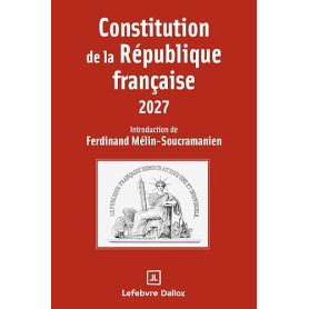 Constitution de la République française 2027. 24e éd.