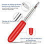 VEGCOO 40PCS Lames à Découper de Remplacement Compatible avec Cricut Explore Air 2/Air 3/Maker 3/Expression, Lames de Coupe 30/4