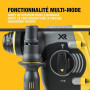 DEWALT - Perforateur SDS-Plus 24mm Brushless XR 18V, Unité Nue, DCH273NT-XJ