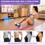 Bande Élastique Musculation Antidérapante Bande de Résistance | Sport Maison Femme Abdos Musculation Appareil Fitness Materiel p