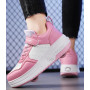 ENEN Chaussure a Roulette Mode Fille, Chaussures a roulettes Retractable Garçons, Basket Roulette Enfant, Roller 2 Roues Déforma