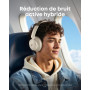 Soundcore par Anker Q30 Casque Bluetooth sans Fil | Réduction de bruit active hybride, plusieurs modes, son Hi-Res, EQ, autonomi