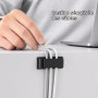 50 Pièces De Câble Adhésifs Pour Gestion De Fils,Cable Management Bureau,Organiseur Câbles Alimentation,Réseau,Fixation Sécurisé