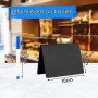 SENENQU Lot de 40 Mini Tableau Noir Avec 12 Stylos de Couleur, Type A - Mini Panneau D'affichage, Petit Tableau Noir pour Boulan