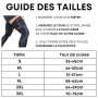 Flytex Maintiens de compression pour genoux et jambes V2 noir