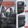 HJKJNBF Organisateur voiture pour Hyundai Kona 2 N-Line 2023-2026 | Rangement multi poches accès rapide fixation stable grande c