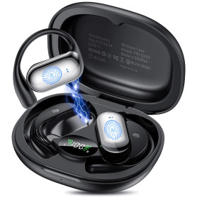 Écouteurs Traducteur IA Instantané 198 Langues Bluetooth 6.1 Sans Fil 80h | IA Oreillette Traducteur 8 Modes de Traduction pour 