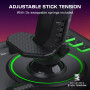 Turtle Beach VelocityOne H.O.T.A.S. pour XBOX Series X, S et PC | Avec 15 axes à effet Hall, 73 entrées programmables, affichage