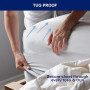 LAIKAIEU Supports De Draps, Porte-draps De Lit avec des Bandes De Verrouillage, Clips De Feuille De Verrouillage sans Glissement