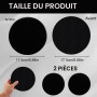 OMCGG Lot de 2 Disques de Glisse Fitness Double Face, Sliders de Musculation Polyvalents pour Entraînement Complet du Corps Acce