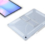 Asgens Étui Transparent pour Samsung Galaxy Tab S10FE+ 13,1" (2025) (SM-X620/X626) avec Porte-Crayon/Béquille, TPU Souple avec C