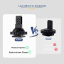 JJC Adaptateur Chaussure Froide pour DJI Mic 1 avec Filetage 1/4"-20 | Adaptateur de Chaussure Froide pour Appareils Photo Refle