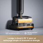 dreame T12 Pro-A Aspirateur Laveur, Ultra-Fin de 9,85 cm,Aspiration 25000Pa | autolavage du rouleau à 95 °C, séchage à l'air cha