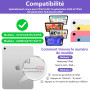 aMZCaSE pour iPad A16 10/11e génération avec Clavier 11/10,9 Pouces(2025/2022),Clavier sans Fil Amovible avec rétroéclairage 7 C