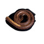mienloco Didgeridoo Instrument rond Forme matériaux naturels Sac de voyage spirale Australie D2