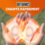 HotHands Chauffe-Mains – 5 Paires | 10 heures de chaleur, Activés par l'air, Prêts à l'emploi