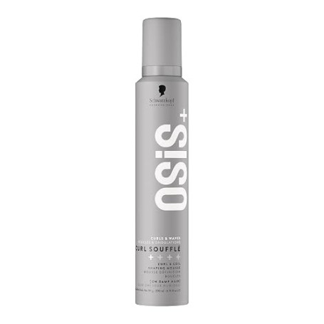 Schwarzkopf Mousse coiffante professionnelle OSiS+ Curl Soufflé pour boucles et ondulations, tenue légère, rebond et définition