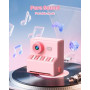 Appareil Photo Enfant Instantané Rose: HODDRCCN 1080P Appareil Photo Instantané - Carte 32GB - Jouet Cadeau pour Filles Garçons