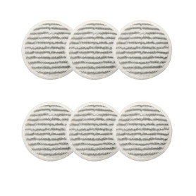 Neuytiky Lot de 6 Tampons de Rechange Compatibles mit Shark S7000 S7001 | Steam & Scrub Tampons de Balai à récurer Tout-en-Un,Ta