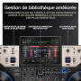 Denon DJ PRIME 4 G2 Contrôleur DJ Autonome avec Rendu Stems Intégré | 4 platines, pads MPCe multizones, leviers FX, interface DM