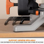 Evolution Power Tools R210MTS-G2 Scie à onglet/scie de table convertible, coupe multi-matériau, angle de biseau -47° & d'onglet