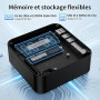 DreamQuest Mini PC Ryzen 5 7430U 16 Go RAM 512 Go SSD Windows 11 Pro | Ordinateur de Bureau Compact avec Radeon Vega 7 WiFi 6 Bl