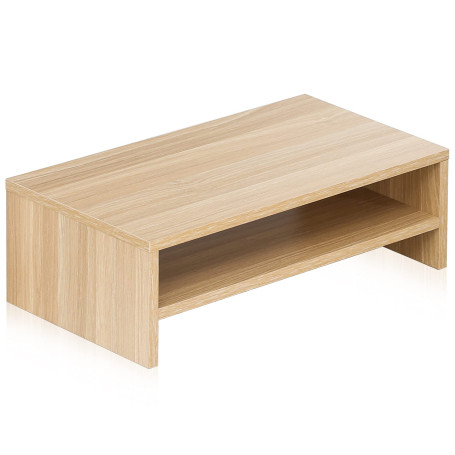 FITUEYES Réhausseur d'Écran en Bois,Support de Moniteur,Support d'Ordinateur Portable,PC,TV,pour Le Bureau et la Maison,42,5x23,