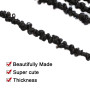 Xtrend 6 Packs Butterfly Locs Crochet Cheveux 30 Pouces Noir Pré-Bouclés Distressed Papillon Locs Tresses Douces Mèches Désordon
