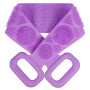 URAQT Brosse de Bain, 70cm Longueur Brosse Arrière en Silicone Brosse | Silicone Pour Dos Double Face, Brosse pour Le Dos de la